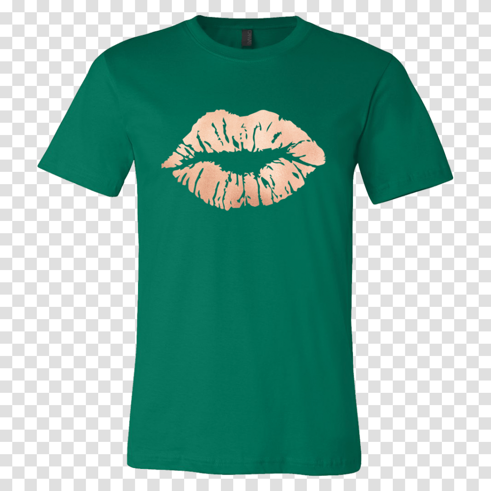 Lip Print Lipstick Kiss, Apparel, T-Shirt, Sleeve Transparent Png