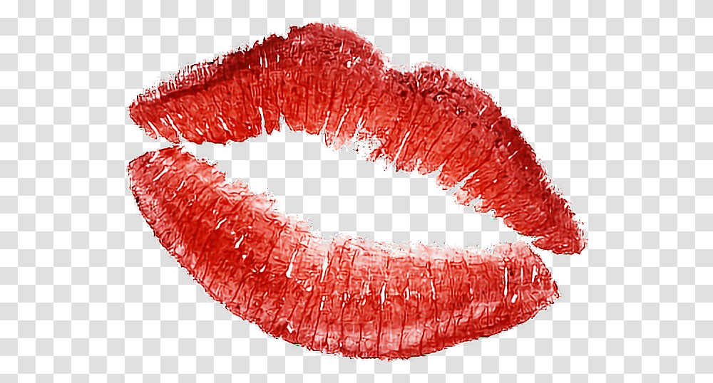 Lip Print Red Lips White Background, Mouth, Sea, Outdoors, Water Transparent Png