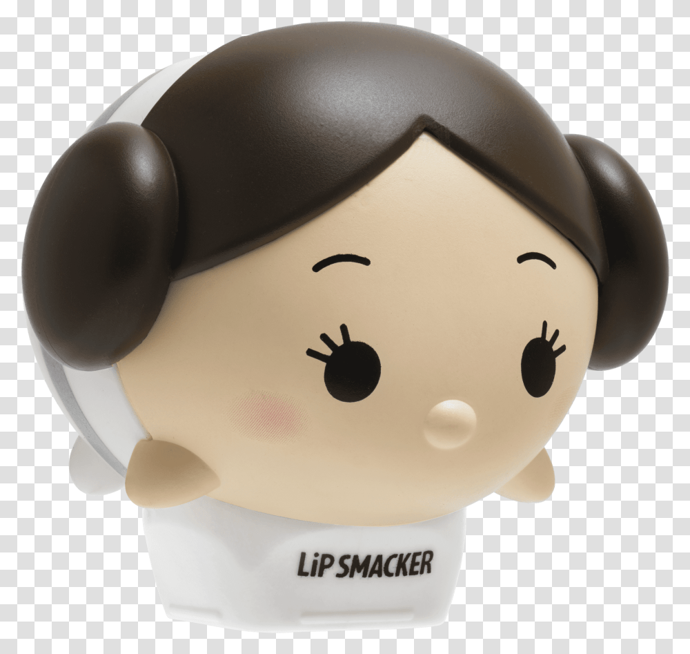 Lip Smacker Tsum Princess Leia Tsum Tsum Star Wars Princess Leia, Figurine, Toy, Helmet, Clothing Transparent Png