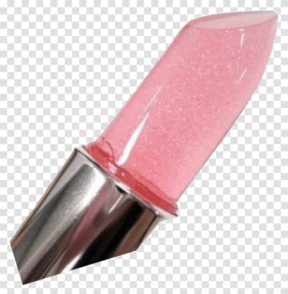 Lipgloss Sticker Lipstick Glossy Pink, Cosmetics Transparent Png