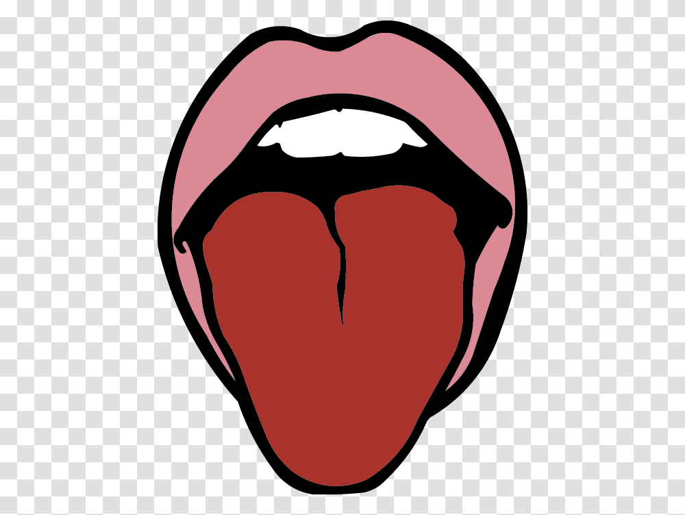 Lips And Tongue Graphic Tongue Clipart, Mouth, Teeth Transparent Png