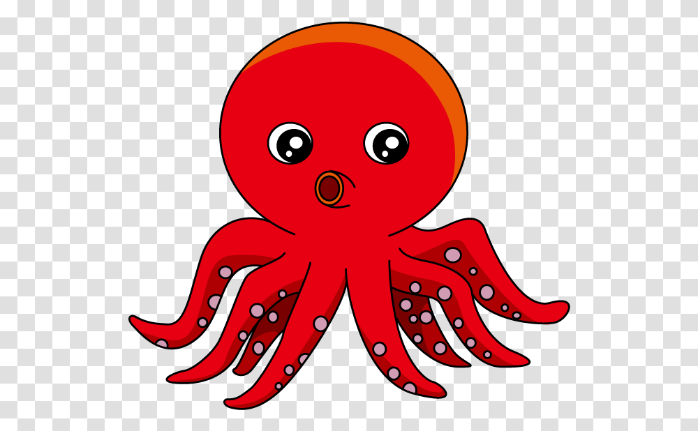 Lips Cartoon Octopus Octopus Clipart, Animal, Invertebrate, Sea Life Transparent Png