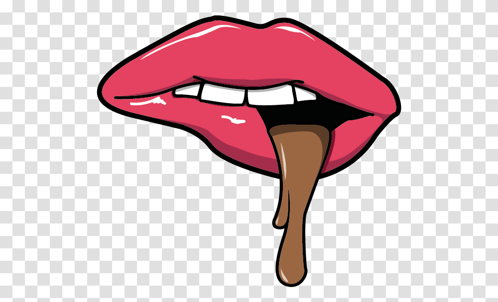 Lips Clipart Download Pop Art Chocolate Bar, Teeth, Mouth, Blow Dryer, Appliance Transparent Png