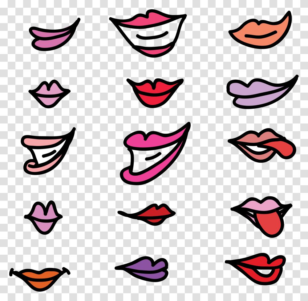 Lips Clipart Girly, Mouth, Poster, Advertisement, Bird Transparent Png