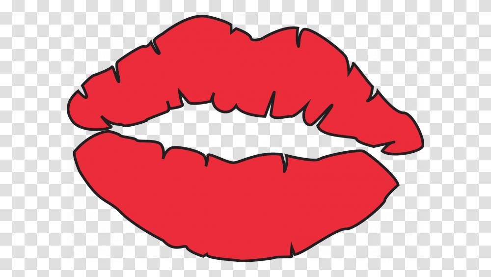 Lips Clipart Simple Lip Lips Simple Lip Free, Teeth, Mouth Transparent Png