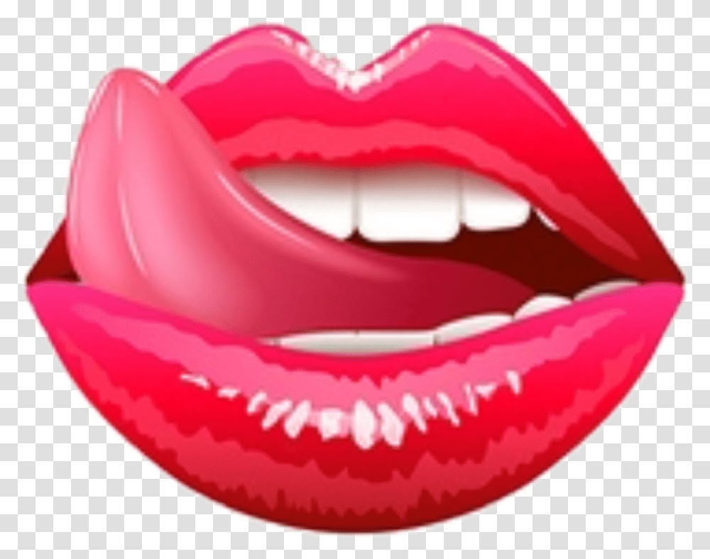 Lips Drawing Lips With Tongue, Mouth, Birthday Cake, Dessert, Food Transparent Png