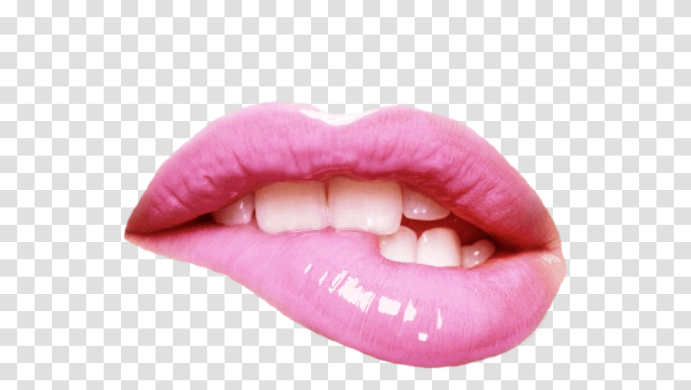 Lips Fashion Lip Biting Black And White, Teeth, Mouth, Person, Human Transparent Png