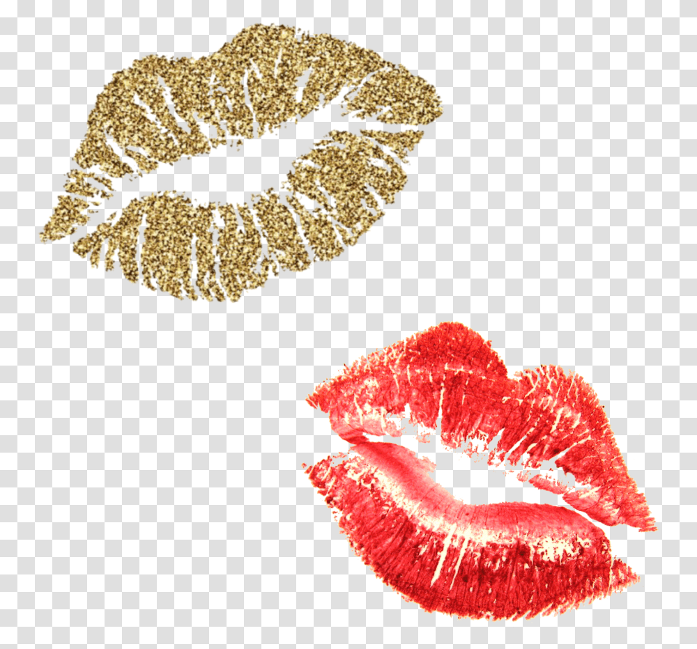 Lips Glitterlips Glitter Kisses Redlips Red Kiss Lips Background, Mouth, Plant, Lipstick, Cosmetics Transparent Png