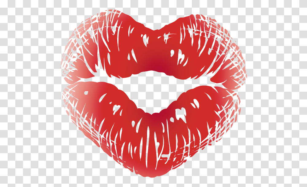 Lips Kiss Image Kissing Heart Icon Background, Mouth, Tongue, Teeth, Plant Transparent Png