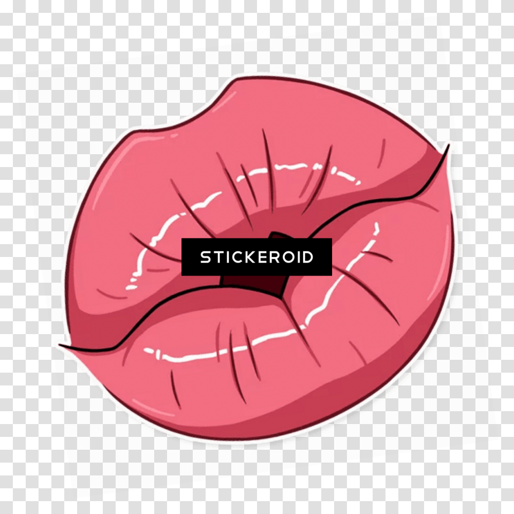 Lips Kiss, Mouth, Tongue, Teeth, Hand Transparent Png