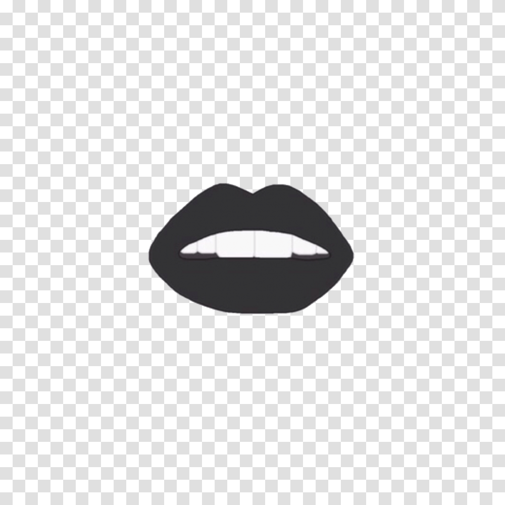 Lips Mouth Teeth Black Blacklips Dark Grunge Aesthetic, Sea, Outdoors, Water, Nature Transparent Png