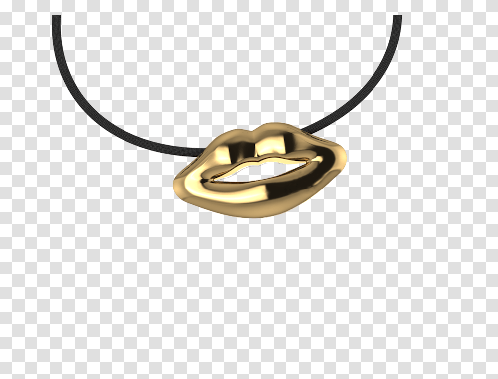 Lips Necklace Unisex Gampp Jewellery, Pendant, Locket, Jewelry, Accessories Transparent Png