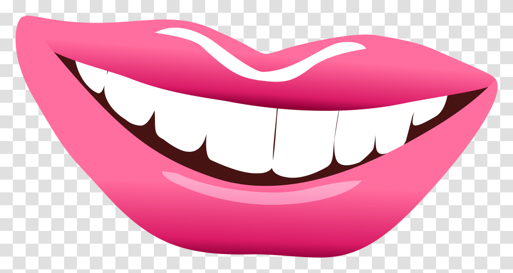 Lips Pink Clipart Image Pink Lips Clipart, Teeth, Mouth, Nature, Outdoors Transparent Png