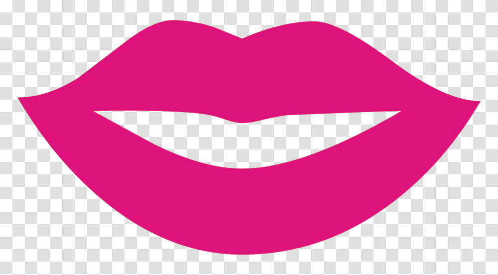 Lips Silhouette, Heart, Mouth, Mustache Transparent Png