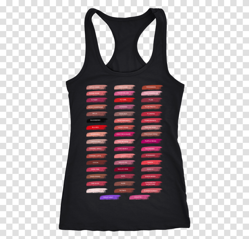 Lipsense 50 Shades Lip Color Swatches Psychologist Funny T Shirt, Apparel, Tank Top, Rug Transparent Png