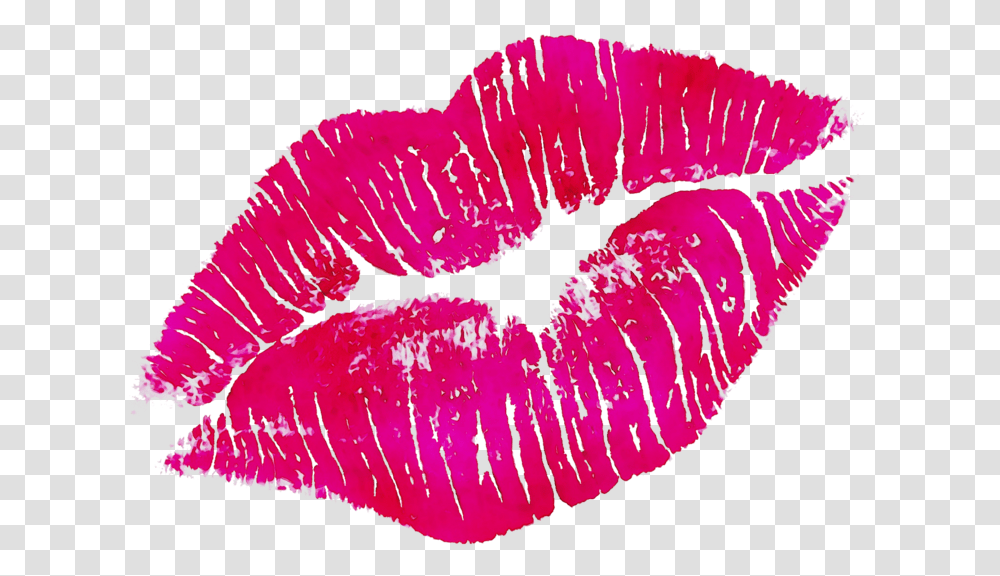Lipstick Clipart Pink Kiss Pink Lips Background, Mouth, Tongue Transparent Png