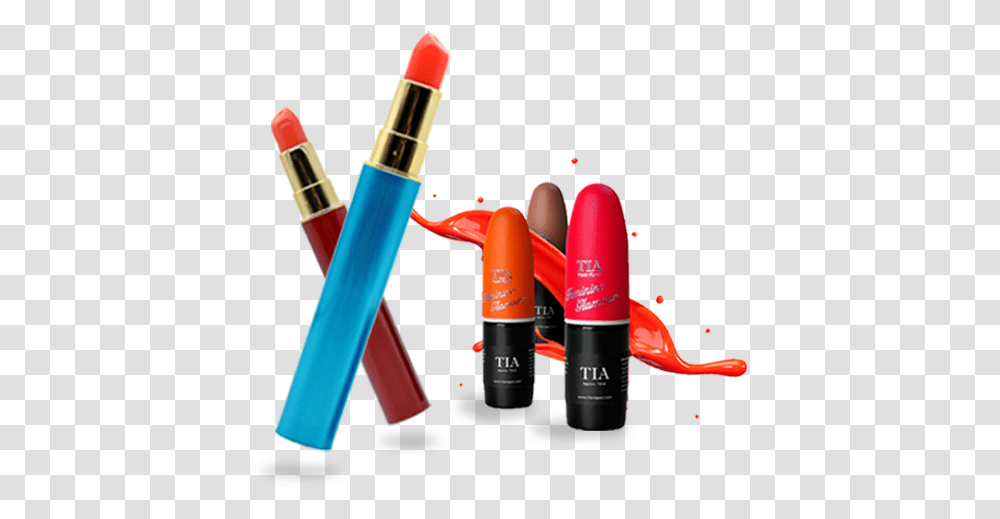 Lipstick E Cigarettes, Cosmetics Transparent Png