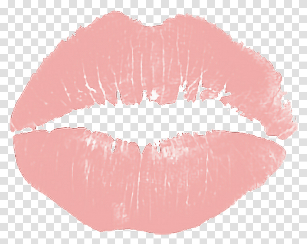 Lipstick Kiss Tattoo Image Pink Lipstick Stain, Mouth, Fungus, Tongue, Teeth Transparent Png
