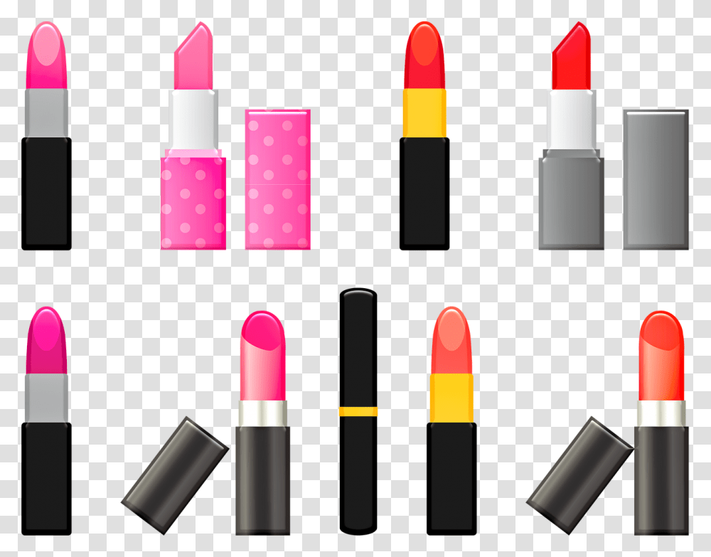 Lipstick Make Up Red Free Photo, Cosmetics Transparent Png