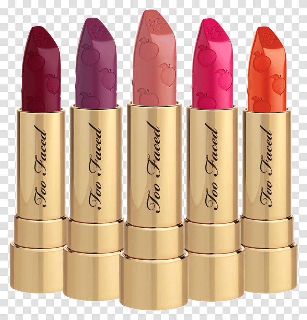 Lipstick Pic Peach Kiss Too Faced, Cosmetics Transparent Png
