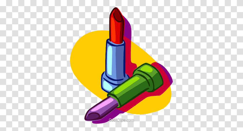 Lipstick Royalty Free Vector Clip Art Illustration, Cosmetics, Dynamite, Bomb, Weapon Transparent Png