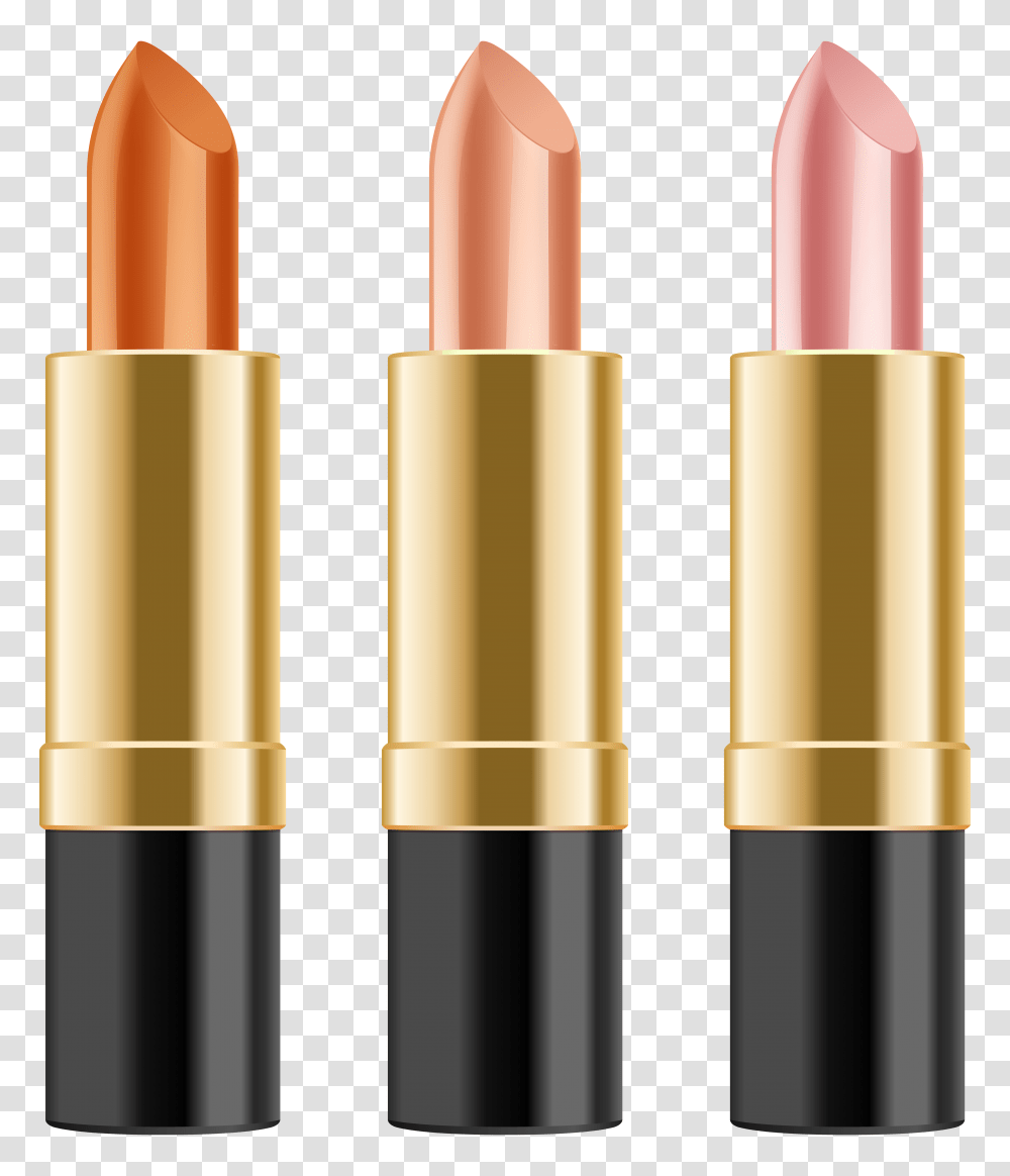 Lipstick Set Clip Art, Cosmetics Transparent Png