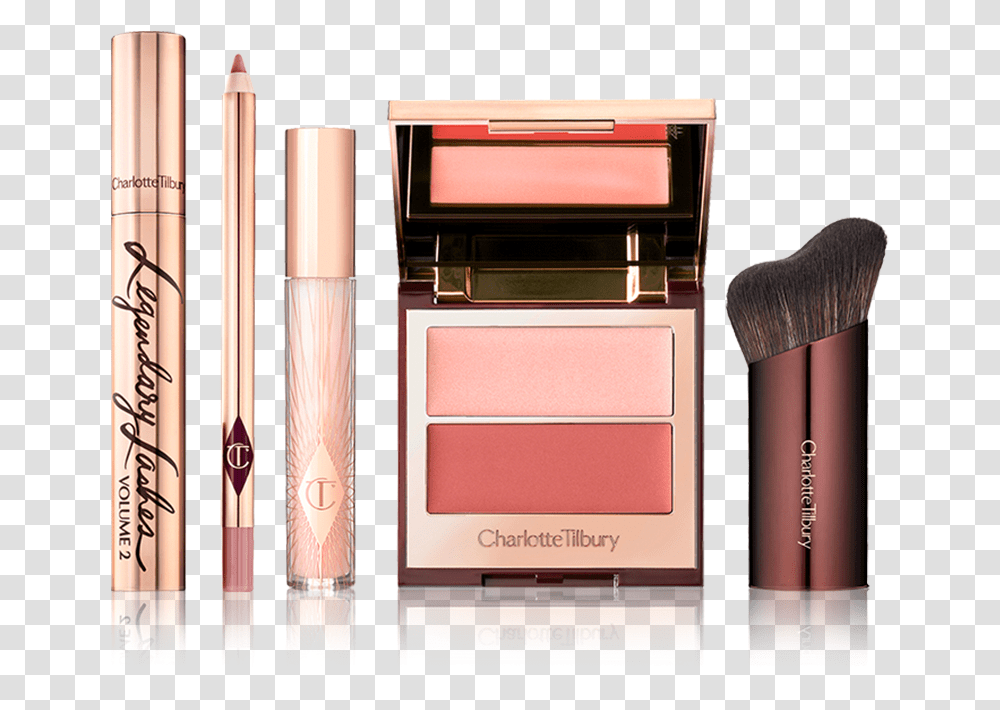 Lipstick Smear Charlotte Tilbury Pretty Youth Glow Filter, Cosmetics, Mailbox, Letterbox, Face Makeup Transparent Png