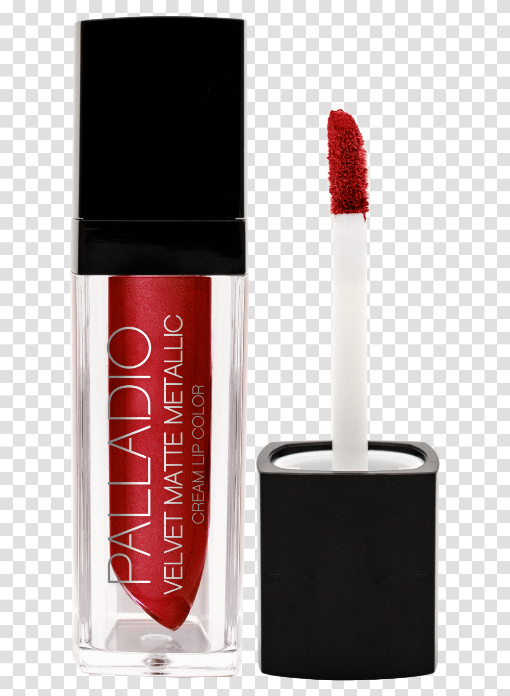 Lipstick Smear Download Palladio Velvet Matte Cream Lip Color, Cosmetics, Bottle, Perfume, Mobile Phone Transparent Png