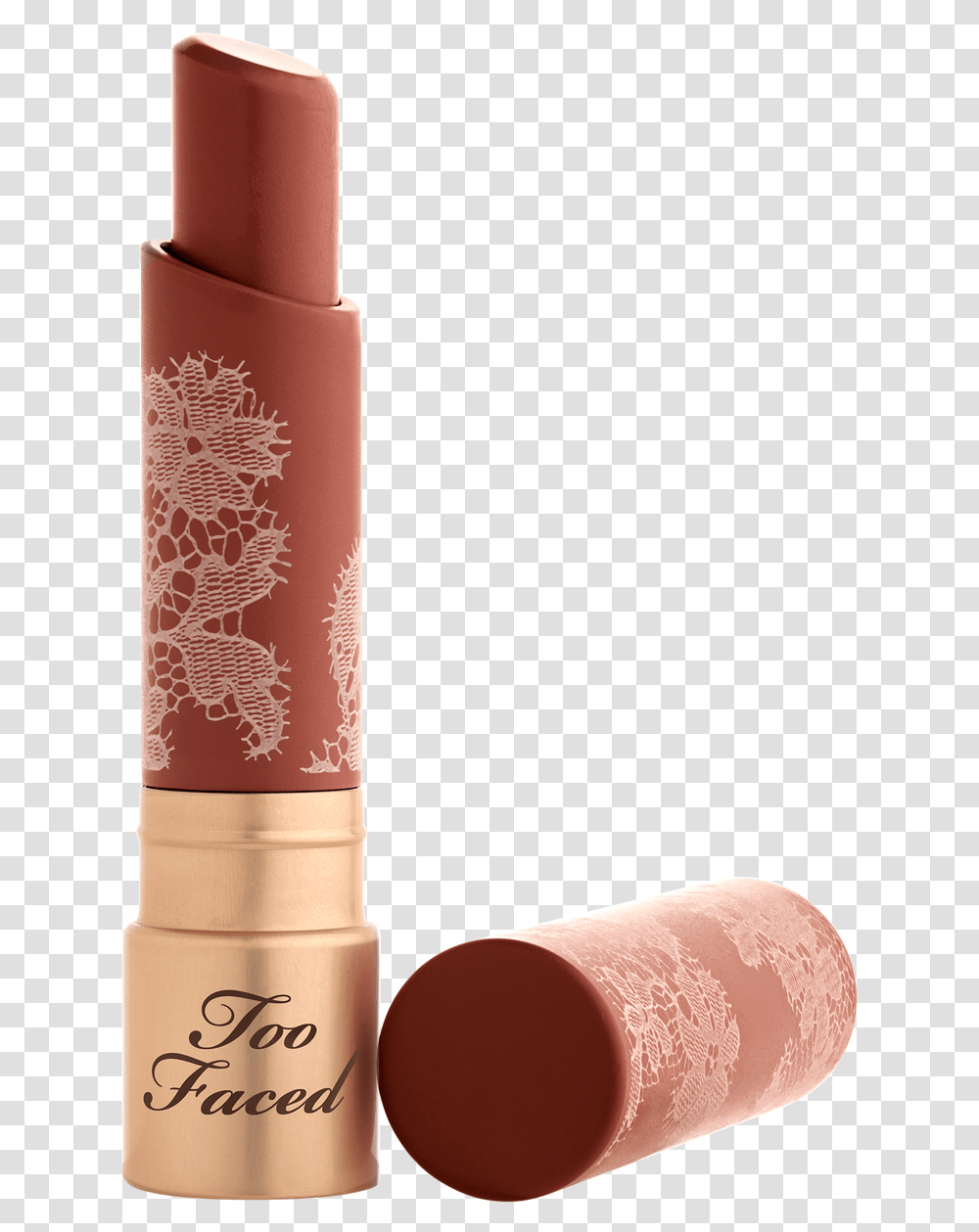 Lipstick Too Faced Brown Lipstick, Cosmetics, Cylinder Transparent Png