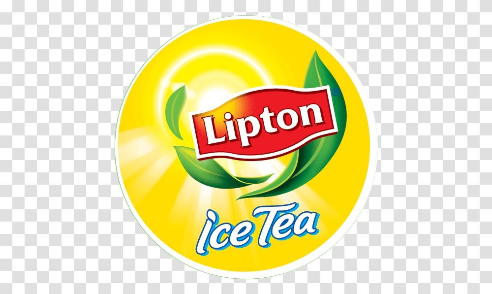 Lipton Ice Tea Pche Logo Lipton Ice Tea, Label, Text, Symbol, Plant Transparent Png