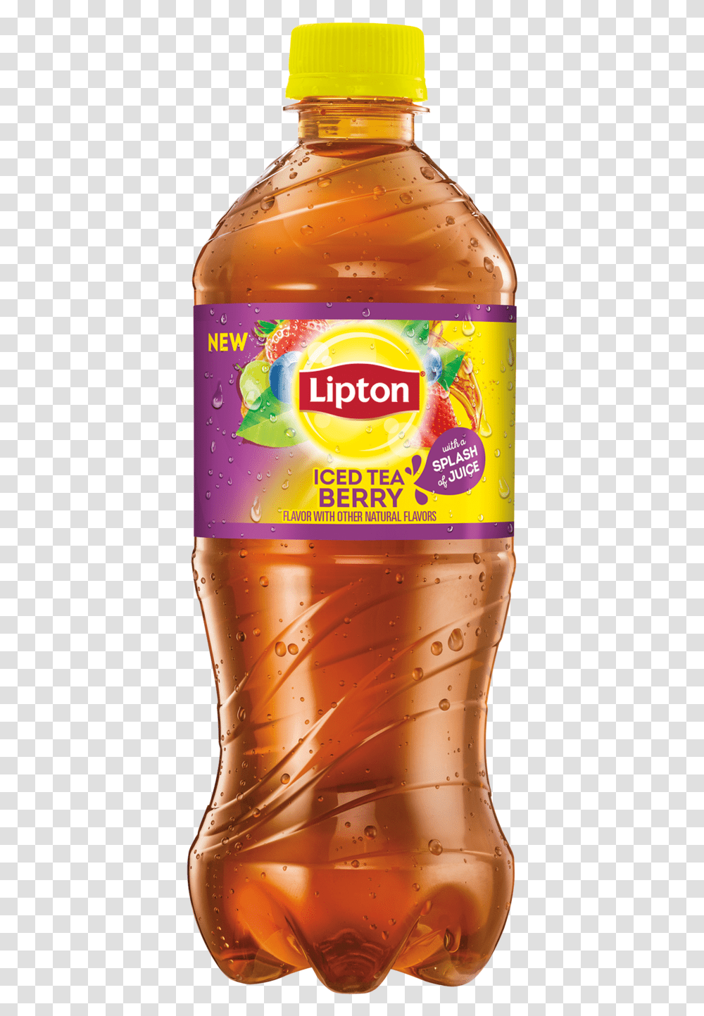 Lipton Iced Tea Tropical, Soda, Beverage, Drink, Bottle Transparent Png