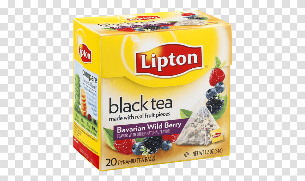 Lipton Tea Earl Grey, Food, Plant, Box, Fruit Transparent Png