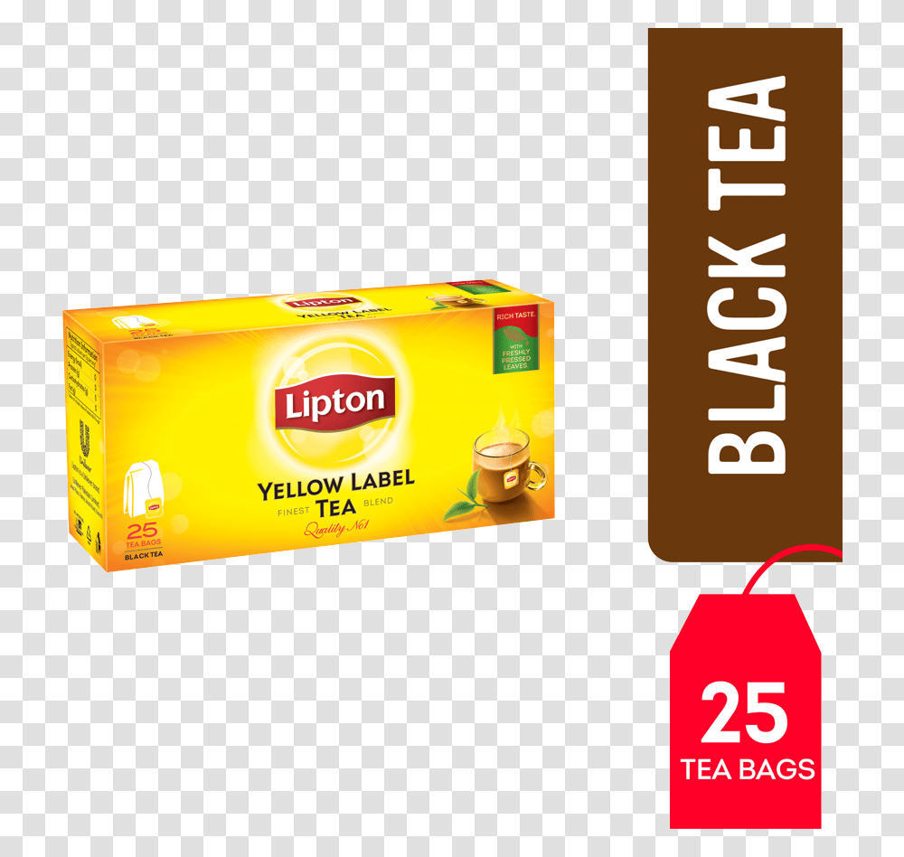 Lipton Yellow Label 25 Tea Bags, Electronic Chip, Hardware, Electronics Transparent Png