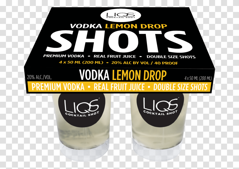 Liqs Lemon Drop Shots, Poster, Advertisement, Flyer, Paper Transparent Png