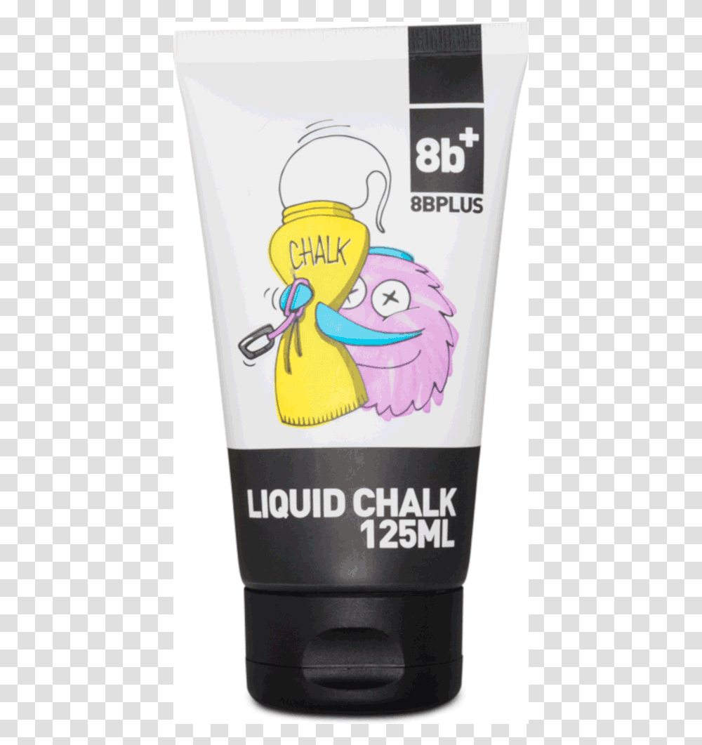 Liquid Chalk 8bplus 125ml Liquid Chalk, Sunscreen, Cosmetics, Bottle, Lotion Transparent Png