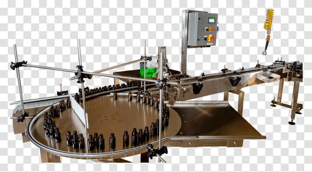 Liquid Filling Turntable Loading Table Scale Model, Machine, Building, Metropolis, Factory Transparent Png
