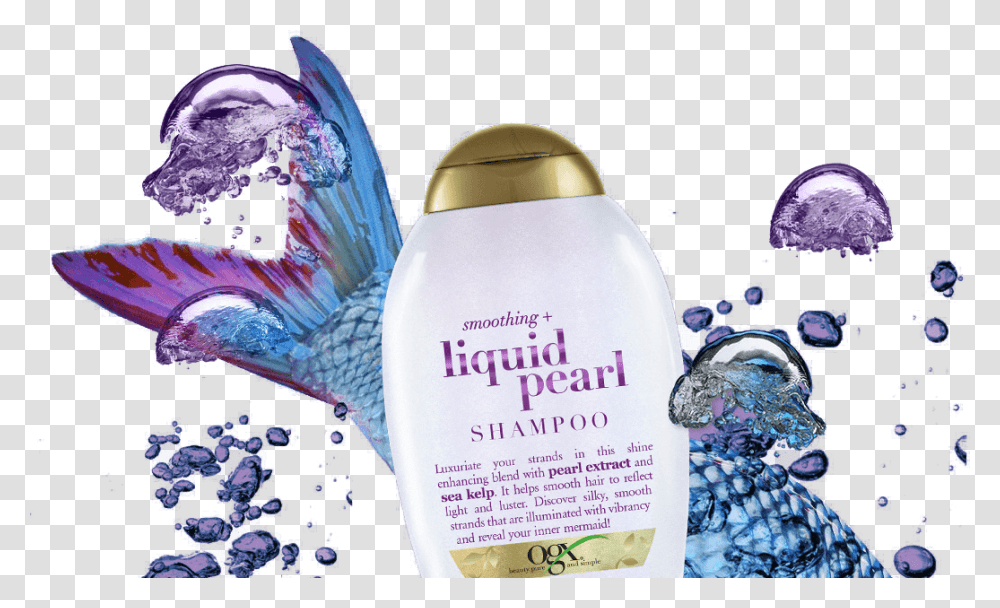 Liquid Pearl Shampoo Illustration, Bottle, Cosmetics Transparent Png