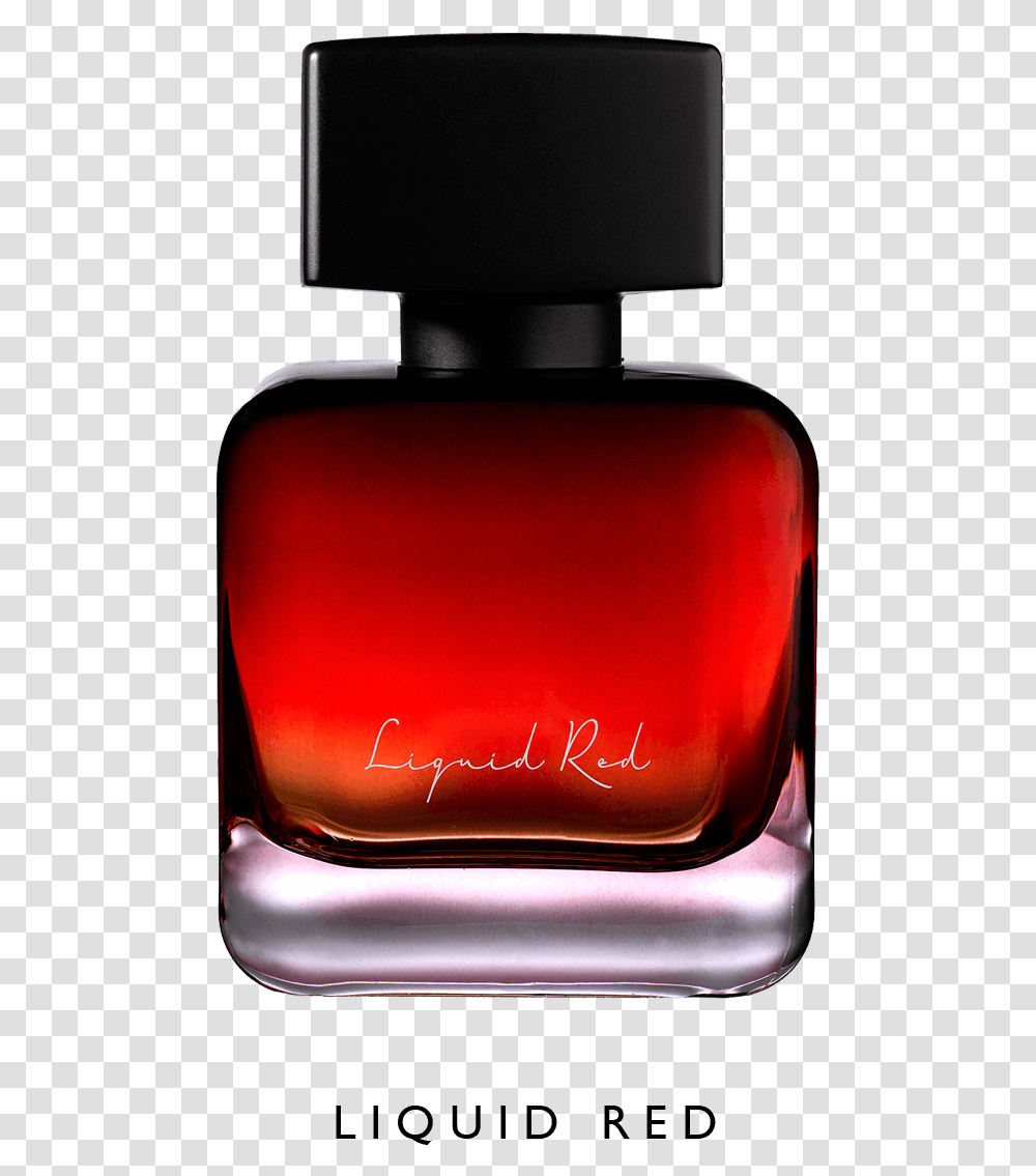 Liquid Red Vermilion Perfume, Bottle, Cosmetics, Label Transparent Png