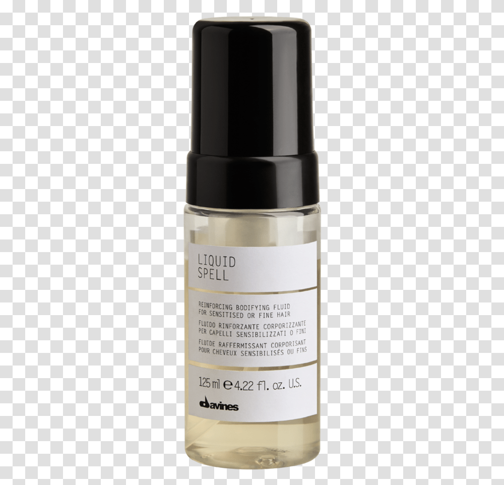 Liquid Spell Square Davines Liquid Spell Reinforcing Bodifying Fluid, Cosmetics, Bottle, Perfume, Deodorant Transparent Png