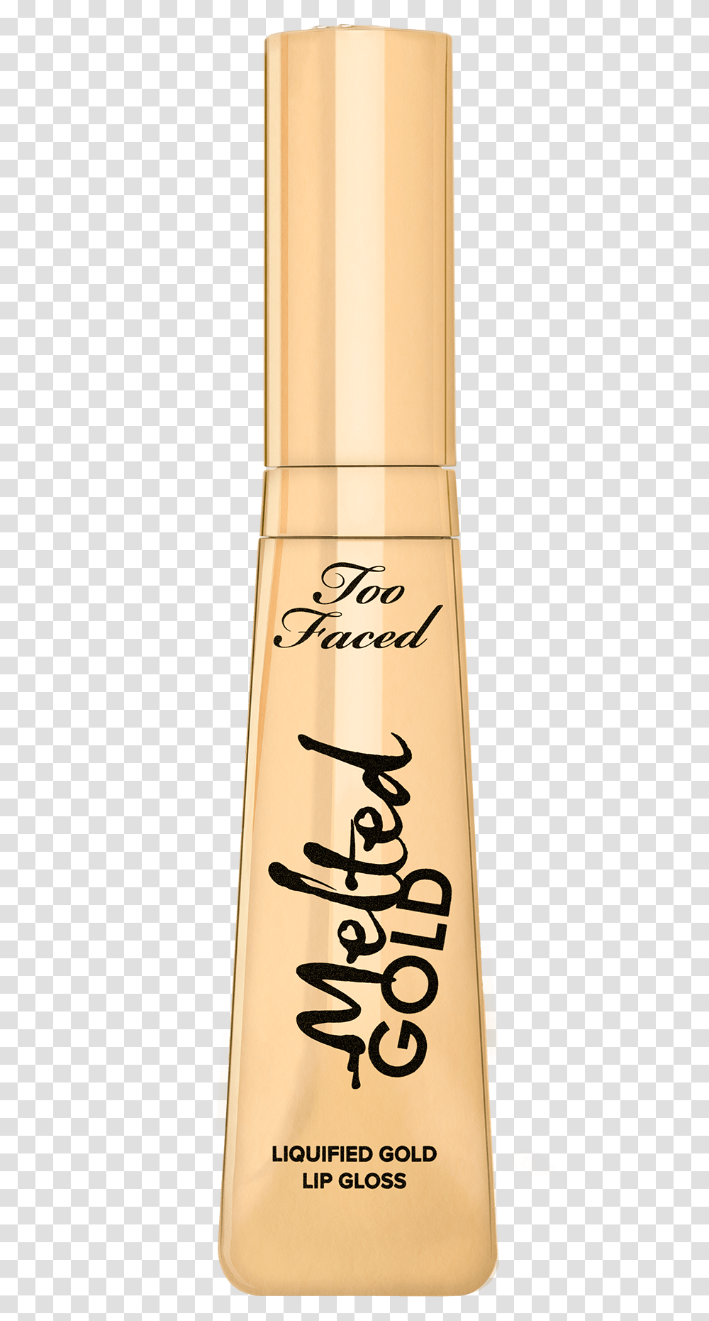 Liquified Melted Gold Lips Mascara, Bottle, Alcohol, Beverage, Drink Transparent Png