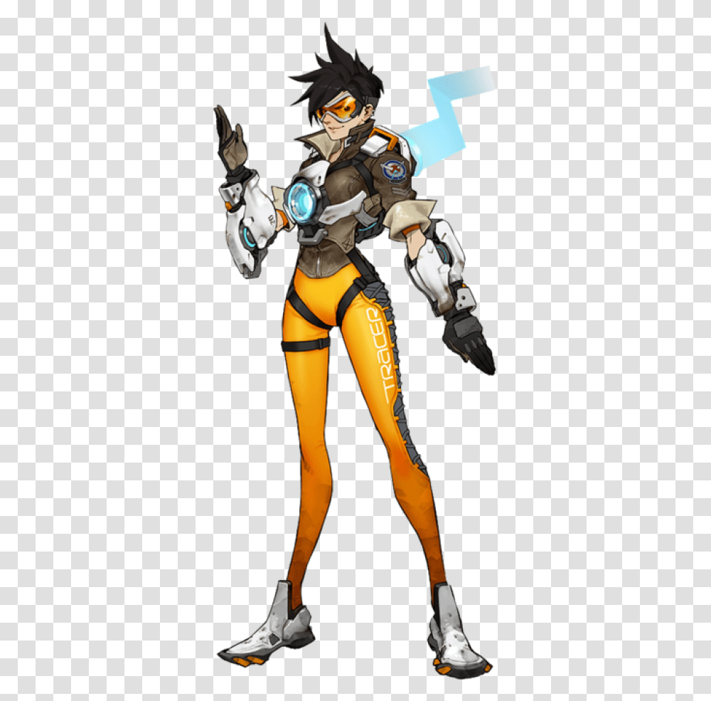 Liquipedia Overwatch WikiTitle Tracer Tracer Overwatch Concept Art, Person, Human, Costume, Helmet Transparent Png