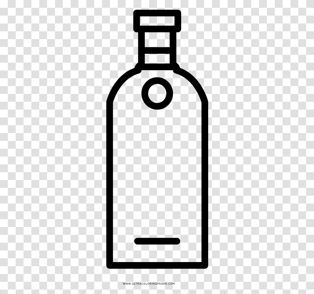 Liquor Bottle Coloring, Gray, World Of Warcraft Transparent Png