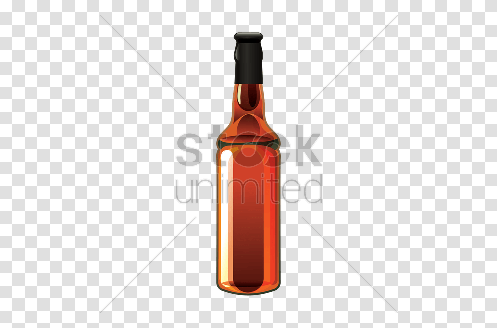 Liquor Bottle Design Vector Image, Alcohol, Beverage, Drink, Beer Transparent Png