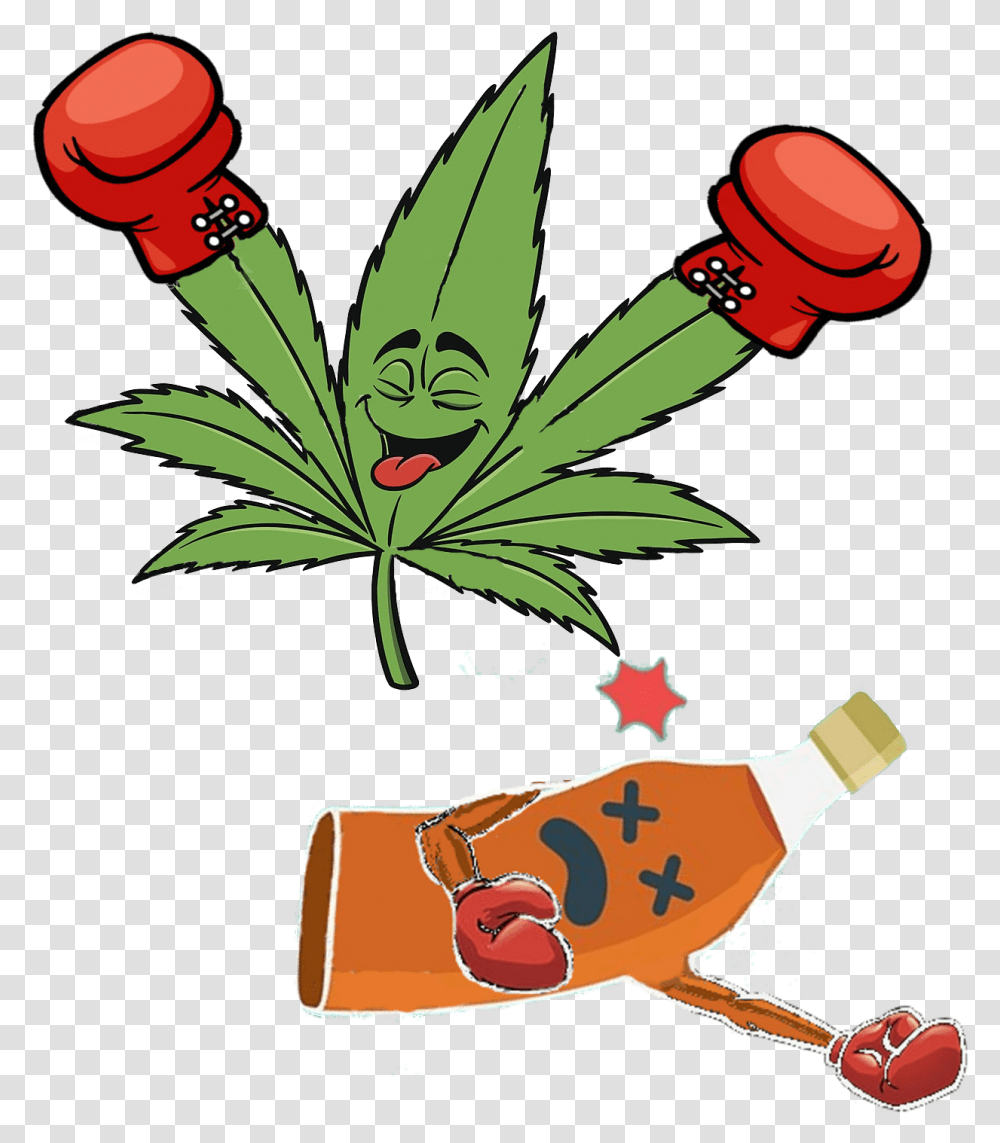Liquor Clipart Alcahol Cannabis Clipart, Plant, Vegetation, Flower, Weed Transparent Png