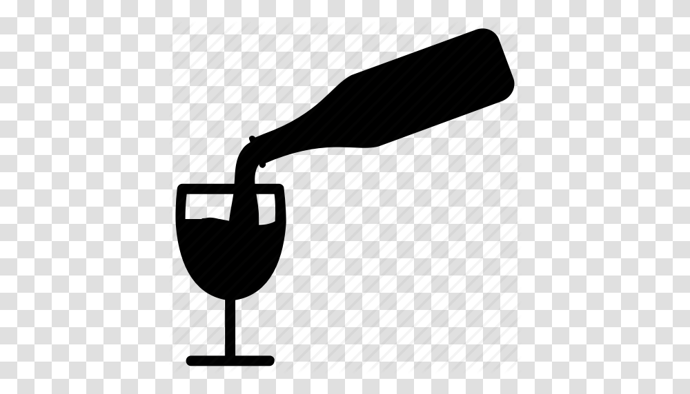 Liquor Clipart Wine Bottle Glass, Weapon, Weaponry, Trowel, Tool Transparent Png