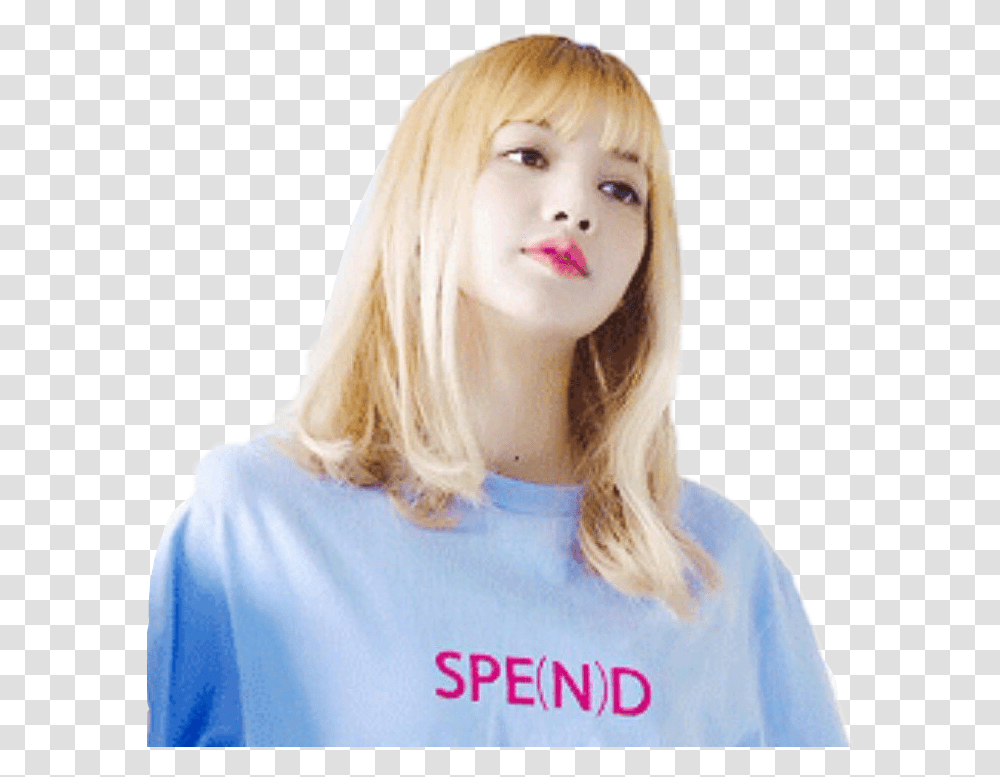 Lisa Blackpink Girl, Sleeve, Long Sleeve, Person Transparent Png