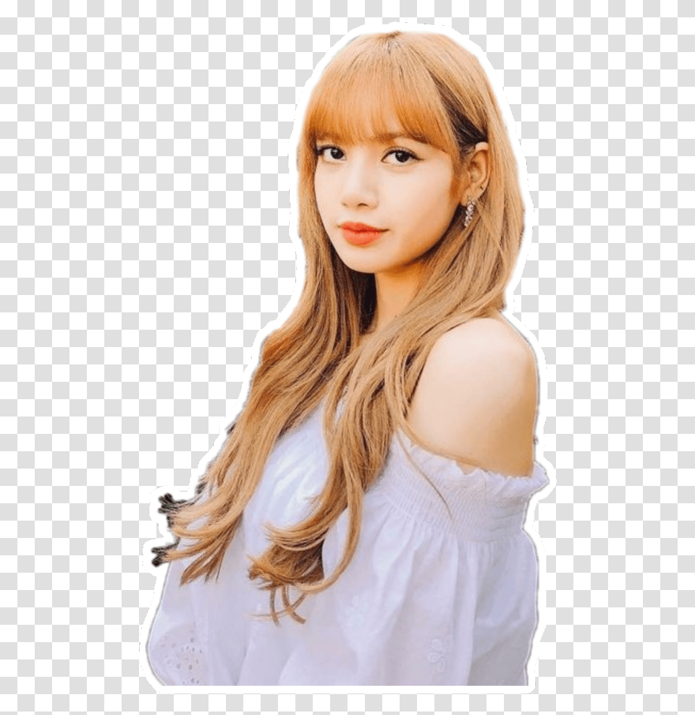 Lisa Blackpink Isa Blackpink, Face, Person, Hair Transparent Png