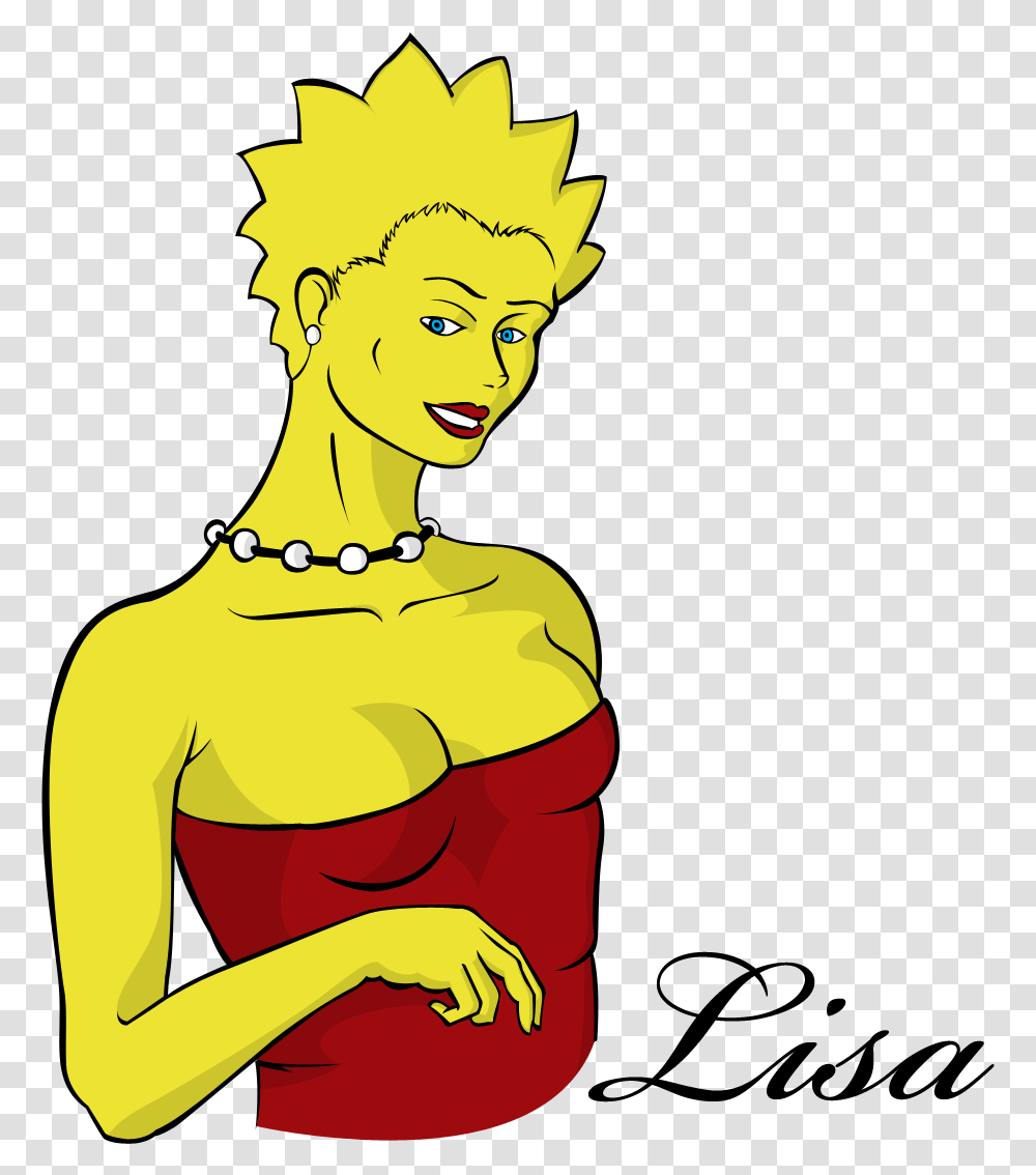 Lisa Simpson By Kinsei Bart Simpson T Pose, Person, Human, Accessories, Accessory Transparent Png