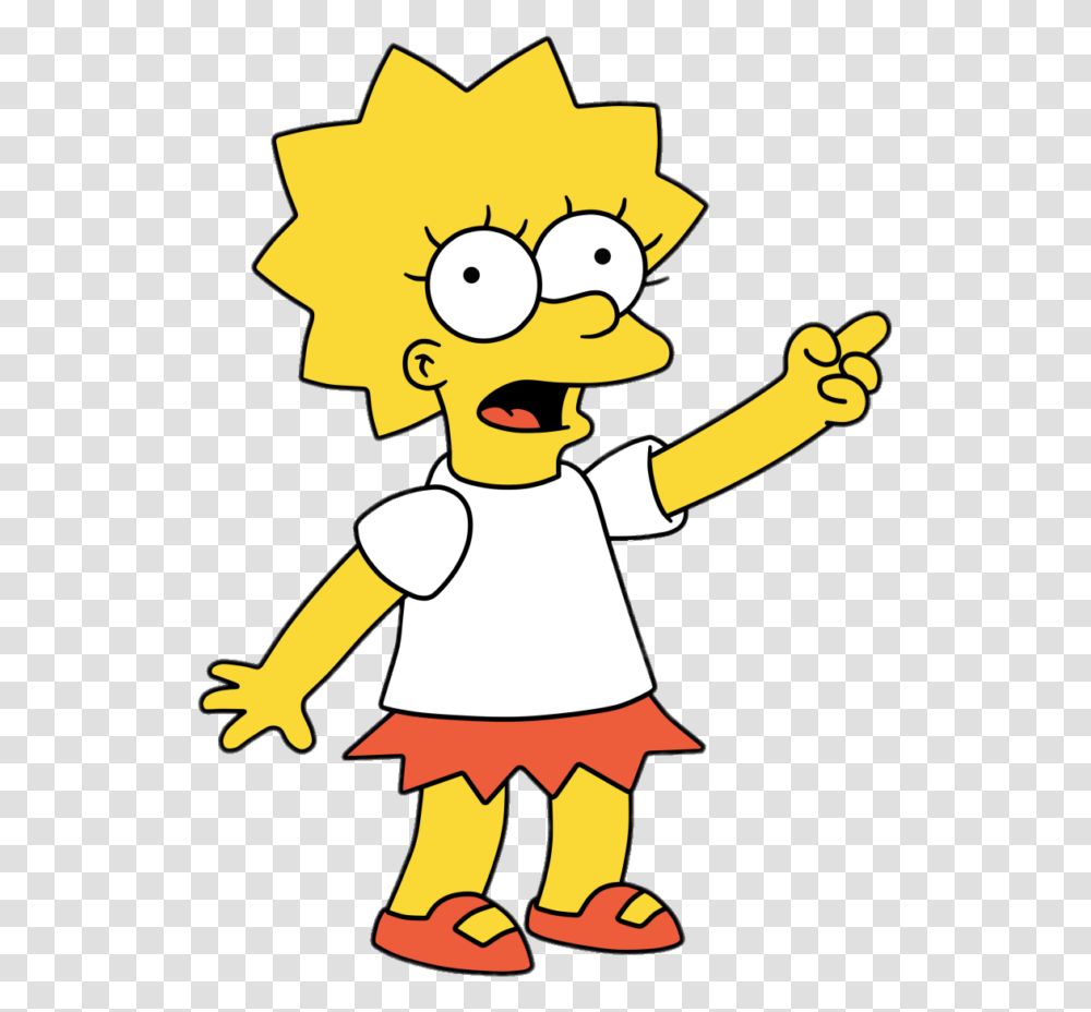 Lisa Simpson Pointing Up Lisa Simpson, Hand, Performer, Juggling Transparent Png