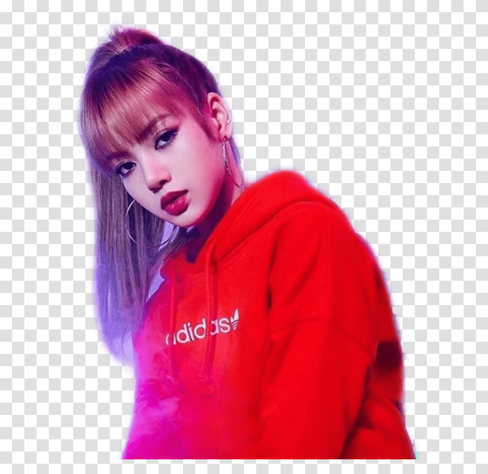 Lisa Sook Jyp Stars Wiki Fandom Blackpink Photoshoot Blackpink Lisa, Clothing, Apparel, Person, Sweatshirt Transparent Png